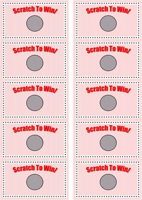 Free Printable Scratch Off Template