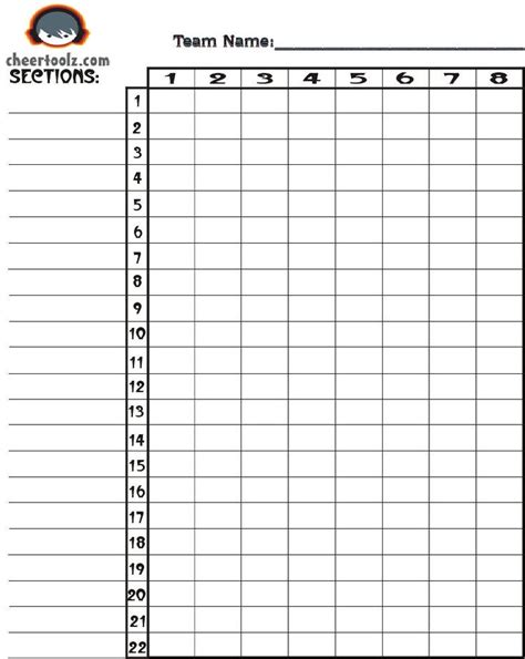 Free Printable Sessions Count Sheets