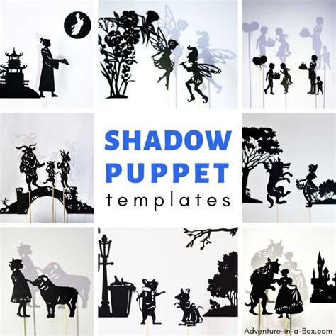 Free Printable Shadow Puppet Templates