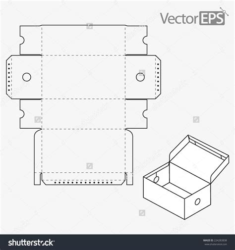 Free Printable Shoe Box Template