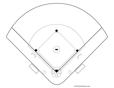 Free Printable Softball Diamond
