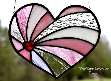 Free Printable Stained Glass Heart Patterns