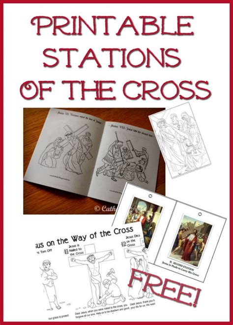 free printable stations of the cross catholic