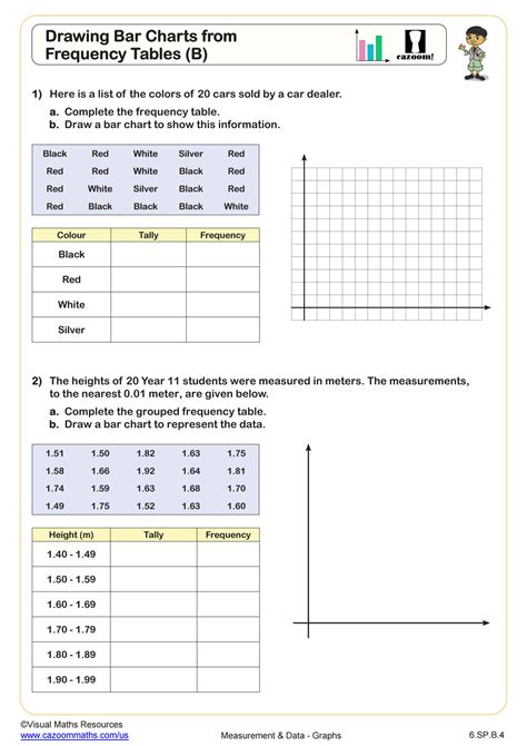Free Printable Worksheets On Using A Table To Graph