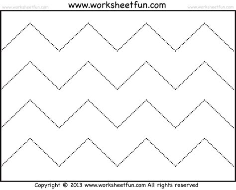 Free Printable Zig Zag Pattern