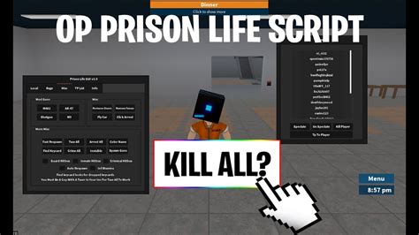 free prison life script