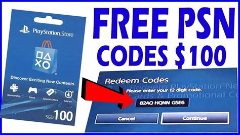 free promo codes ps5