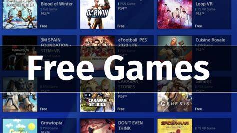 Free PS4 Games