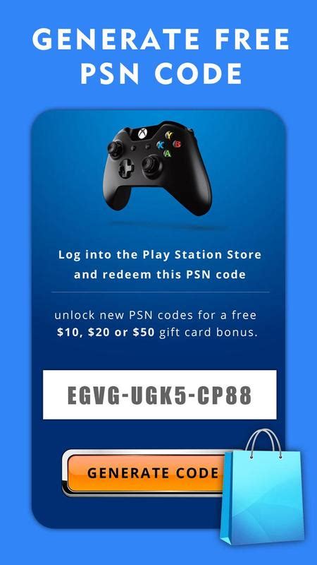 Free Psn Codes - Psn Code Generator‏ Apk Per Android Download