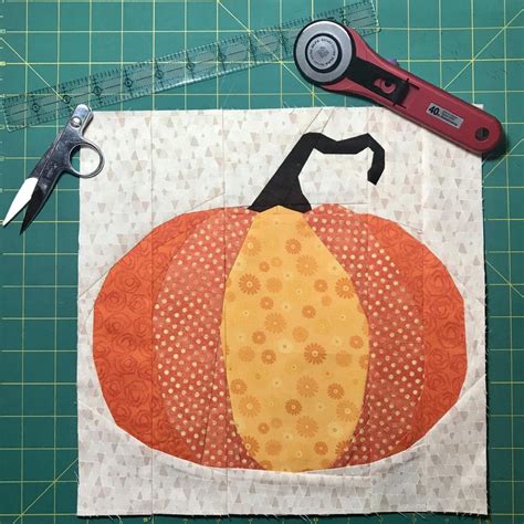Free Pumpkin Paper Piecing Pattern