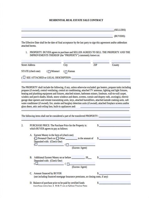 free real estate forms for sale by owner