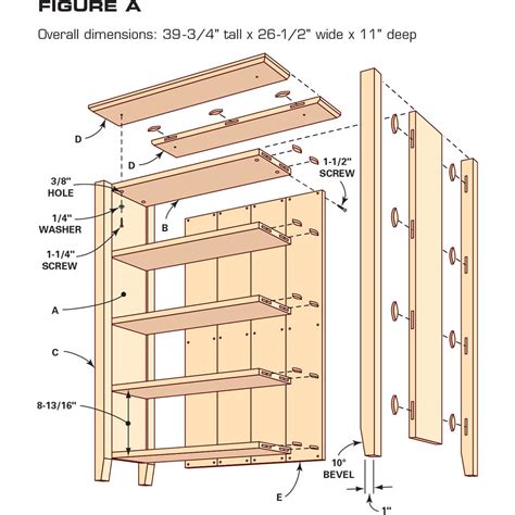 Wood Storage Shelves Plans PDF Woodworking