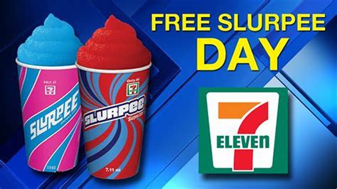 free slurpee day at 7 eleven