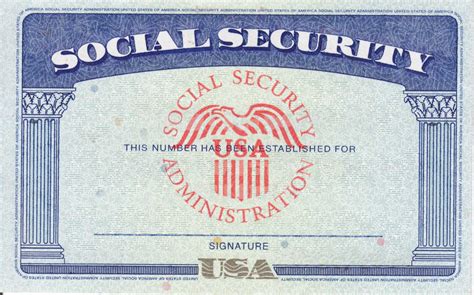 free social security card template photoshop pdf