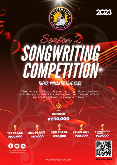 free songwriting contest 2024