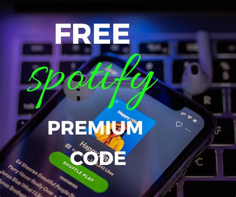 free spotify premium code
