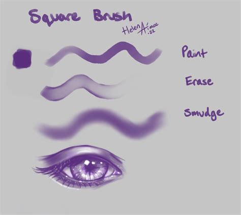Free Square Brush For Procreate