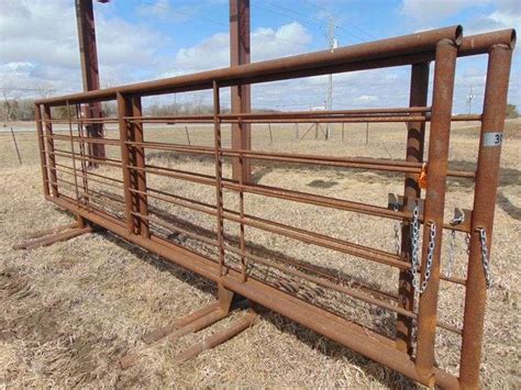 free standing cattle gates