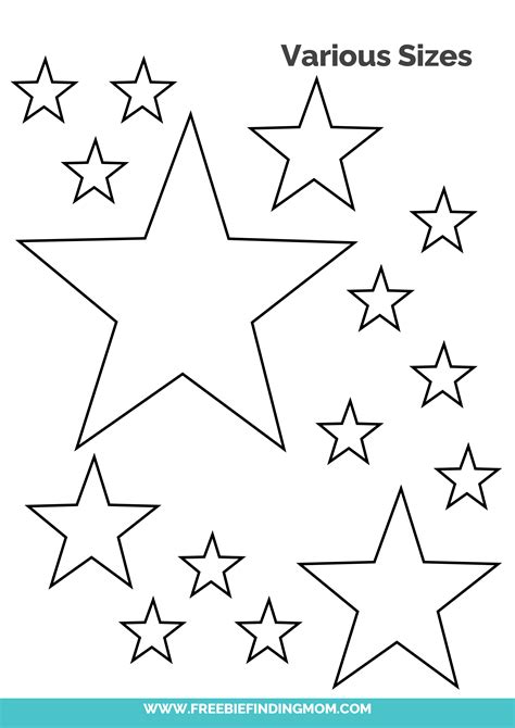 Free Star Printable Cutouts