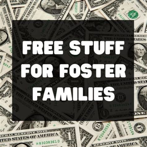 Free Stuff For Foster Parents