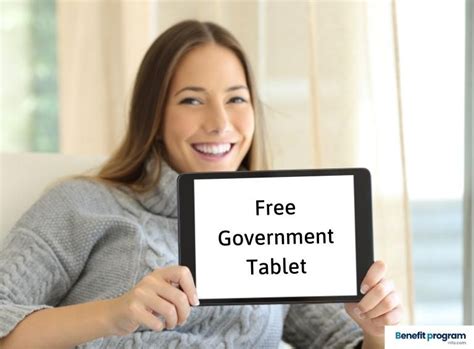 Free Tablet from Government