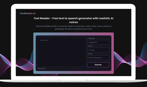free text to speech reader