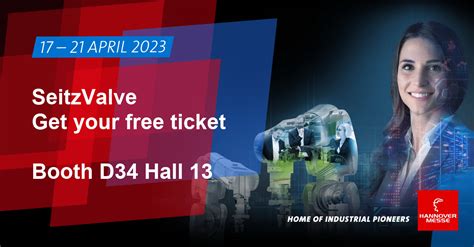 free ticket hannover messe