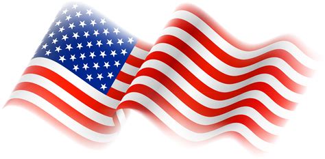 free transparent american flag clipart