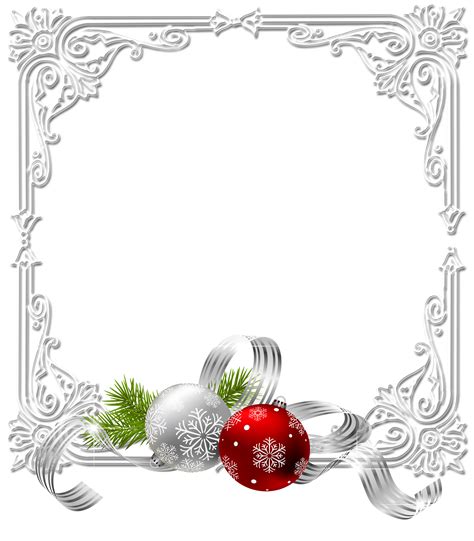 free transparent christmas borders and frames