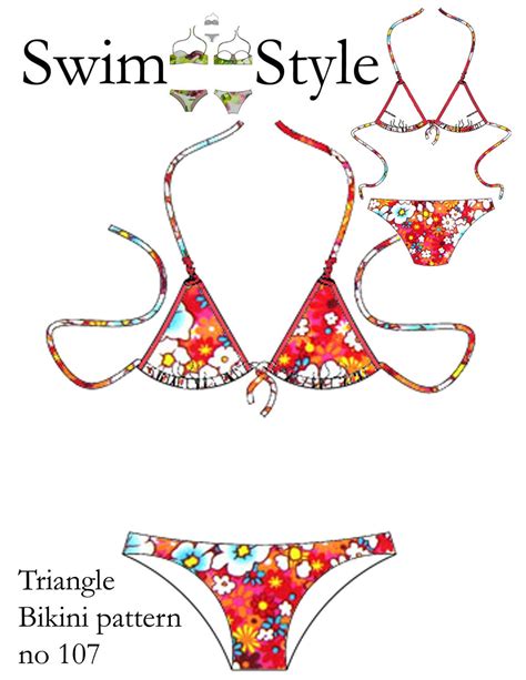 Free Triangle Swimsuit Pattern Printable