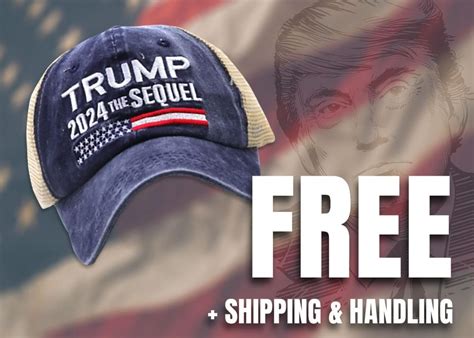 free trump hats 2024