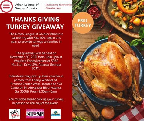 free turkey giveaway near me