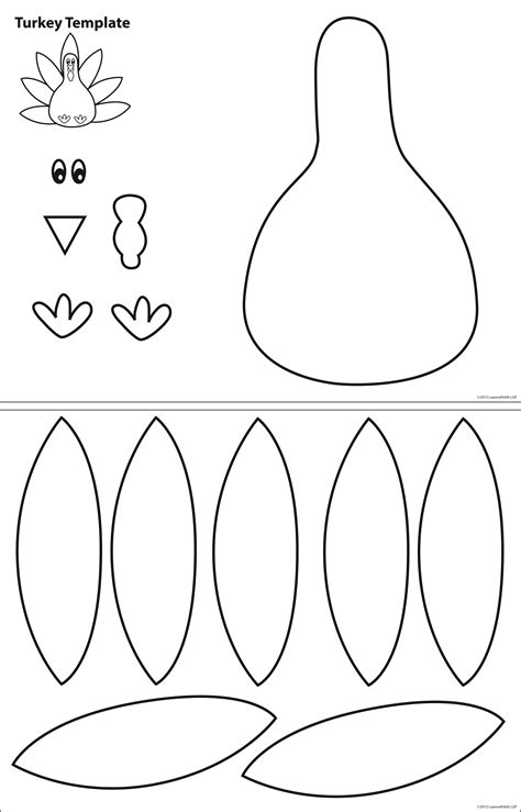 Free Turkey Printable Patterns