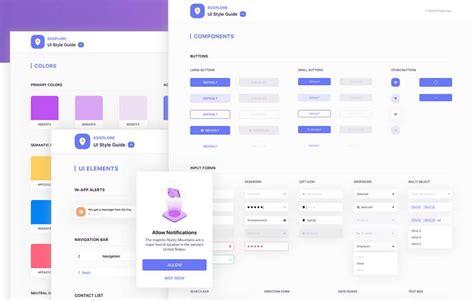 Free Ui Style Guide Template