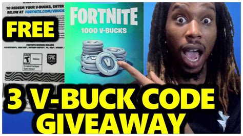 Free Vbucks Codes Live