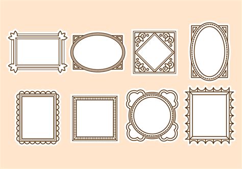Free Vector Art Vintage Frames