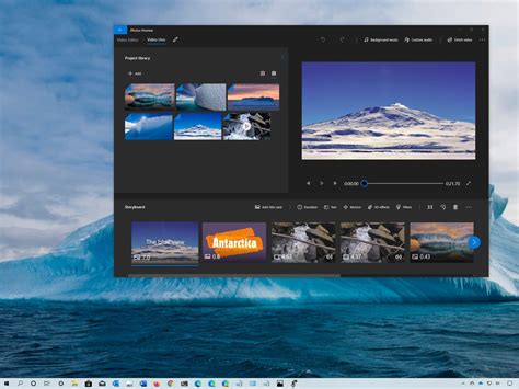 free video editor in windows 10 photos app