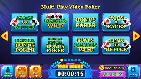 free video poker for kindle