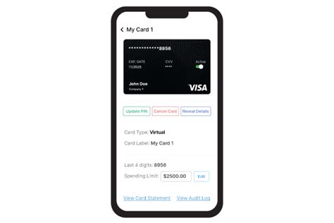 free virtual payment card