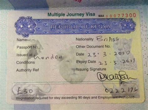 free visa to kenya