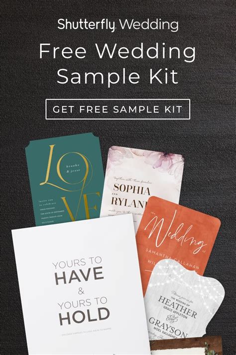 free wedding sample kits uk