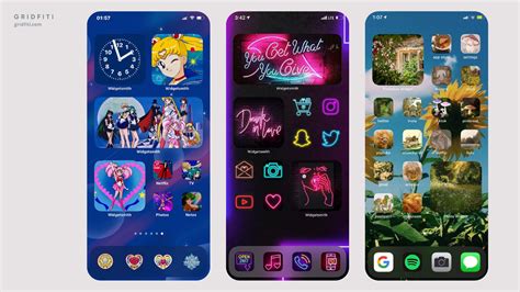 free widget theme apps for iphone