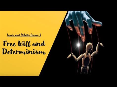 free will and determinism aqa psychology