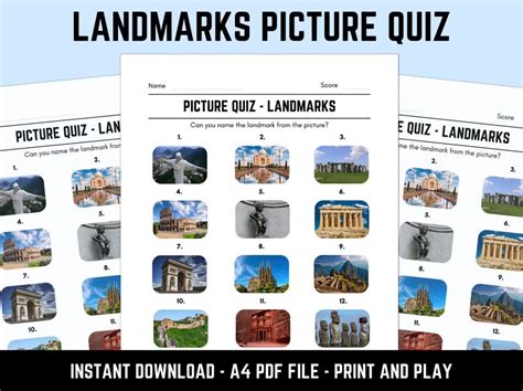 75 free picture quiz rounds printable for your next trivia night Artofit