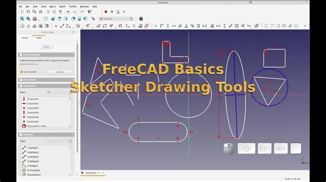 Freecad Difference Between Draft And Sketch