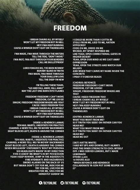 Discover the Empowering Freedom Beyonce Lyrics You Need to Hear Today