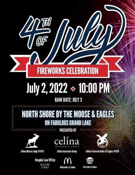 freedom days celina ohio 2019 fireworks
