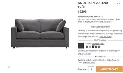 Freedom Furniture Promo Code