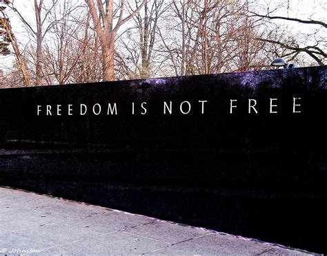 freedom is not free memorial