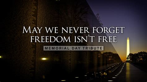 freedom is not free memorial day